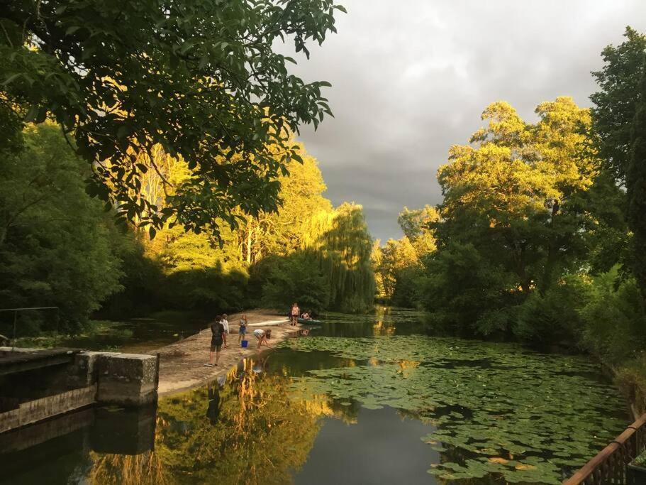 Magnifique Moulin Proche Chablis, Jacuzzi Et Riviere Villa Annay-sur-Serein Buitenkant foto