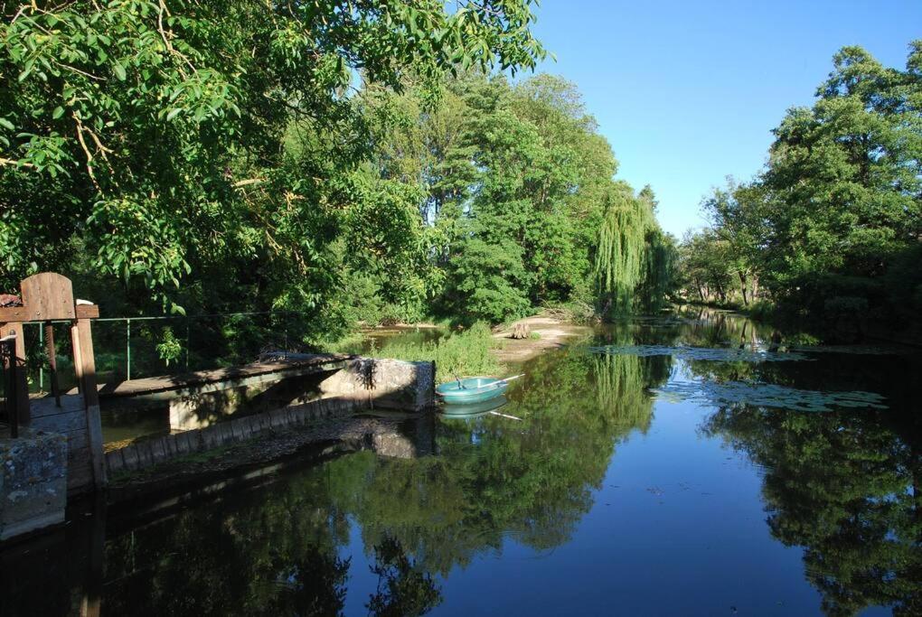 Magnifique Moulin Proche Chablis, Jacuzzi Et Riviere Villa Annay-sur-Serein Buitenkant foto