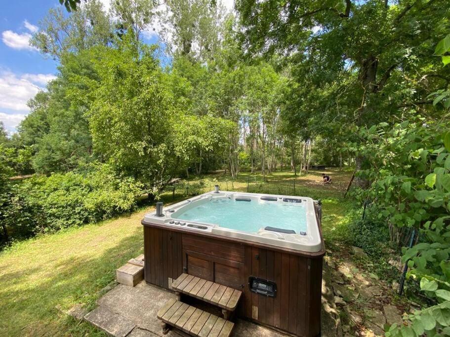 Magnifique Moulin Proche Chablis, Jacuzzi Et Riviere Villa Annay-sur-Serein Buitenkant foto