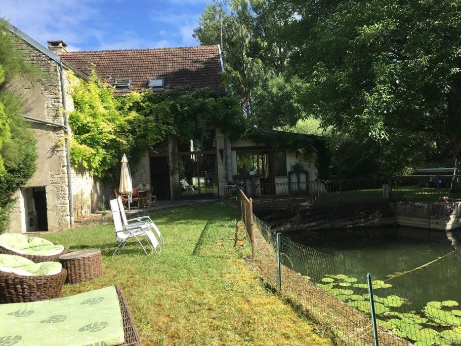 Magnifique Moulin Proche Chablis, Jacuzzi Et Riviere Villa Annay-sur-Serein Buitenkant foto