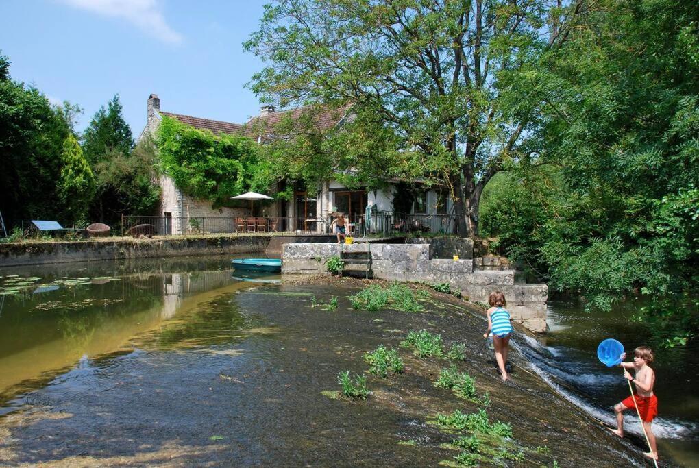 Magnifique Moulin Proche Chablis, Jacuzzi Et Riviere Villa Annay-sur-Serein Buitenkant foto