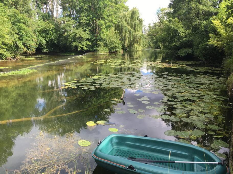 Magnifique Moulin Proche Chablis, Jacuzzi Et Riviere Villa Annay-sur-Serein Buitenkant foto