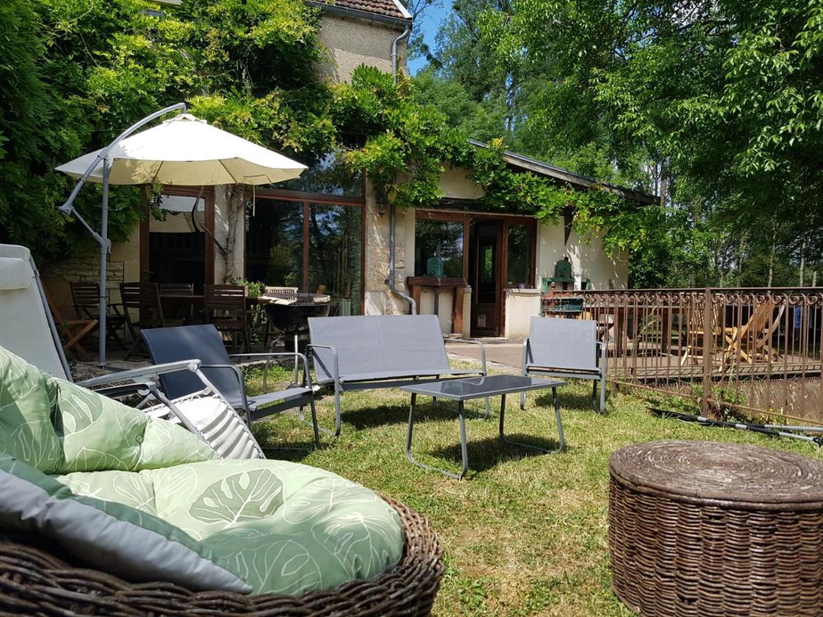 Magnifique Moulin Proche Chablis, Jacuzzi Et Riviere Villa Annay-sur-Serein Buitenkant foto
