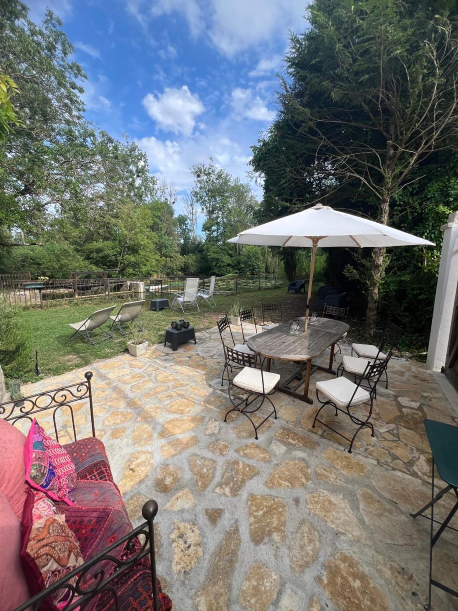 Magnifique Moulin Proche Chablis, Jacuzzi Et Riviere Villa Annay-sur-Serein Buitenkant foto